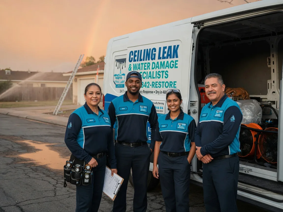 Ceiling Leak Cleanup company in Roseland, VA